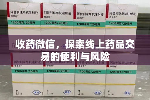 渭南收药微信，探索线上药品交易的便利与风险