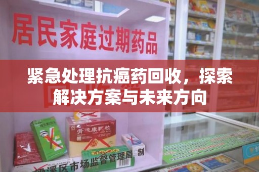 渭南紧急处理抗癌药回收，探索解决方案与未来方向